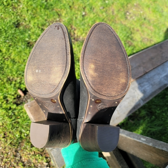 Lucky Brand, Embrleigh Midi Heeled Boot, Black, Size 7.5 - Picture 10 of 10